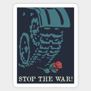 Stop The War! Translated- Soviet Propaganda, Anti War, Anti Imperialist Magnet